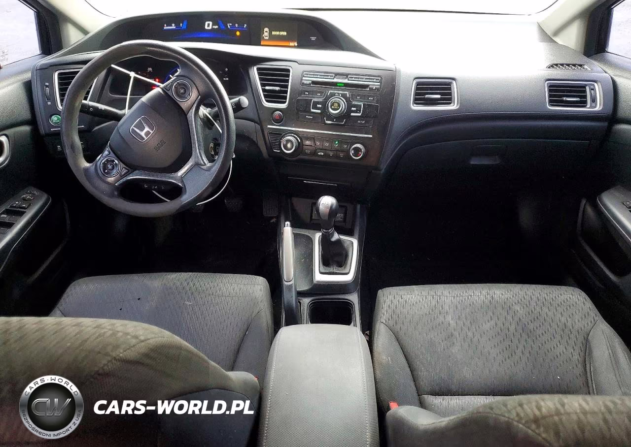 2014 Honda Civic Lx VIN:19XFB2E50EE003192 - 8