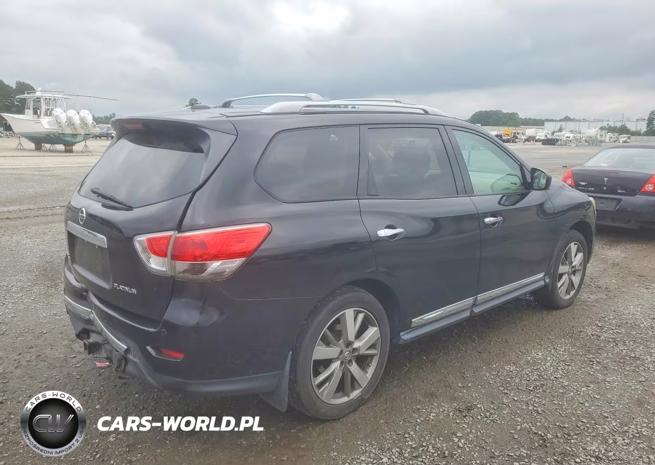 2014 Nissan Pathfinder S VIN:5N1AR2MN8EC646416 - 3
