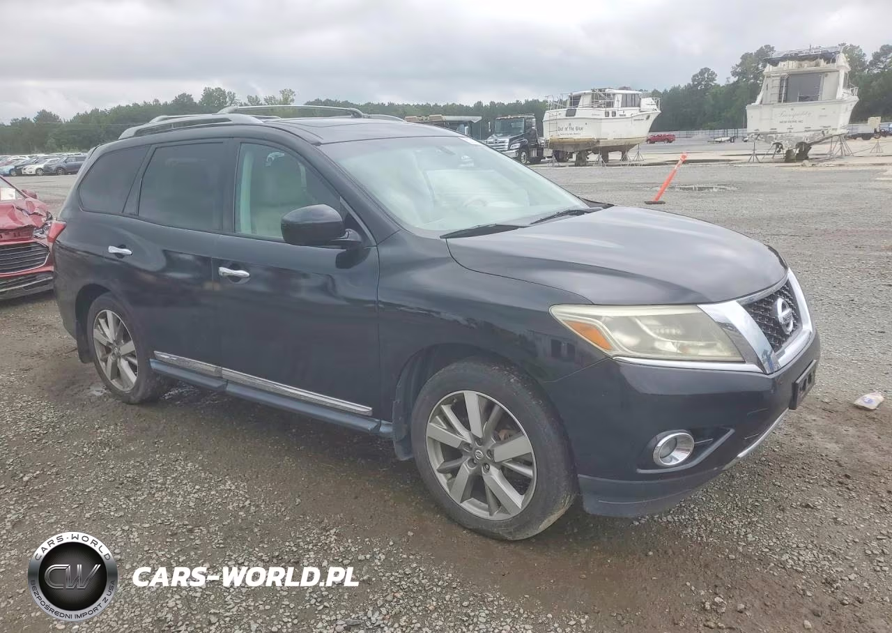 2014 Nissan Pathfinder S VIN:5N1AR2MN8EC646416 - 4