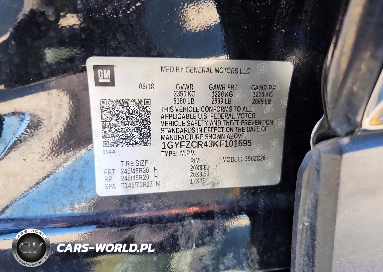 2019 Cadillac Xt4 Premium Luxury VIN:1GYFZCR43KF101695 - 12