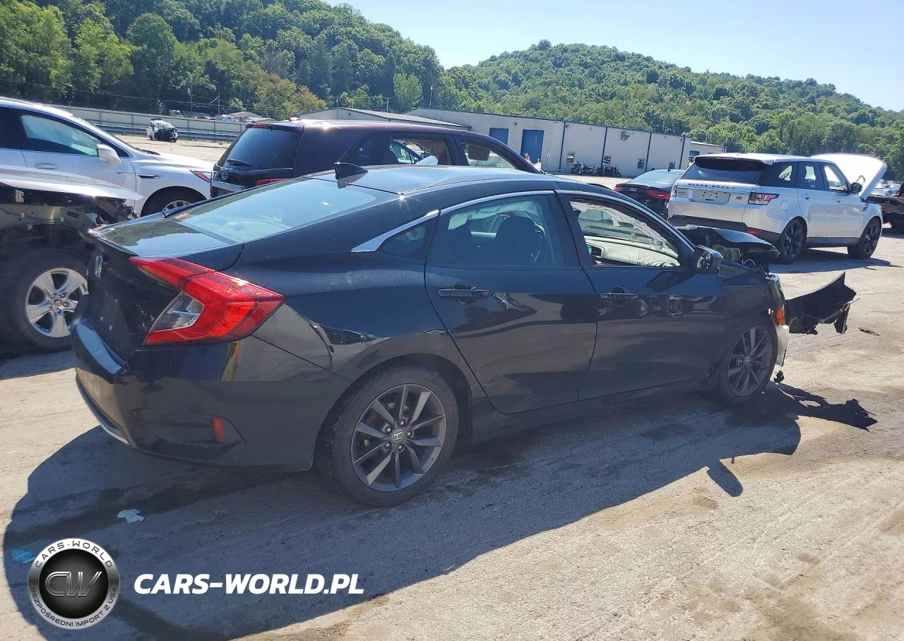 2020 Honda Civic Ex VIN:19XFC1F33LE002216 - 3