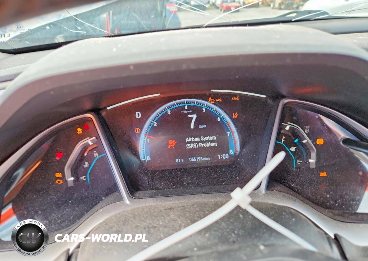 2020 Honda Civic Ex VIN:19XFC1F33LE002216 - 9
