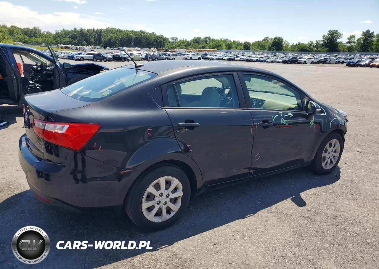 2013 Kia Rio Lx VIN:KNADM4A30D6294649 - 3