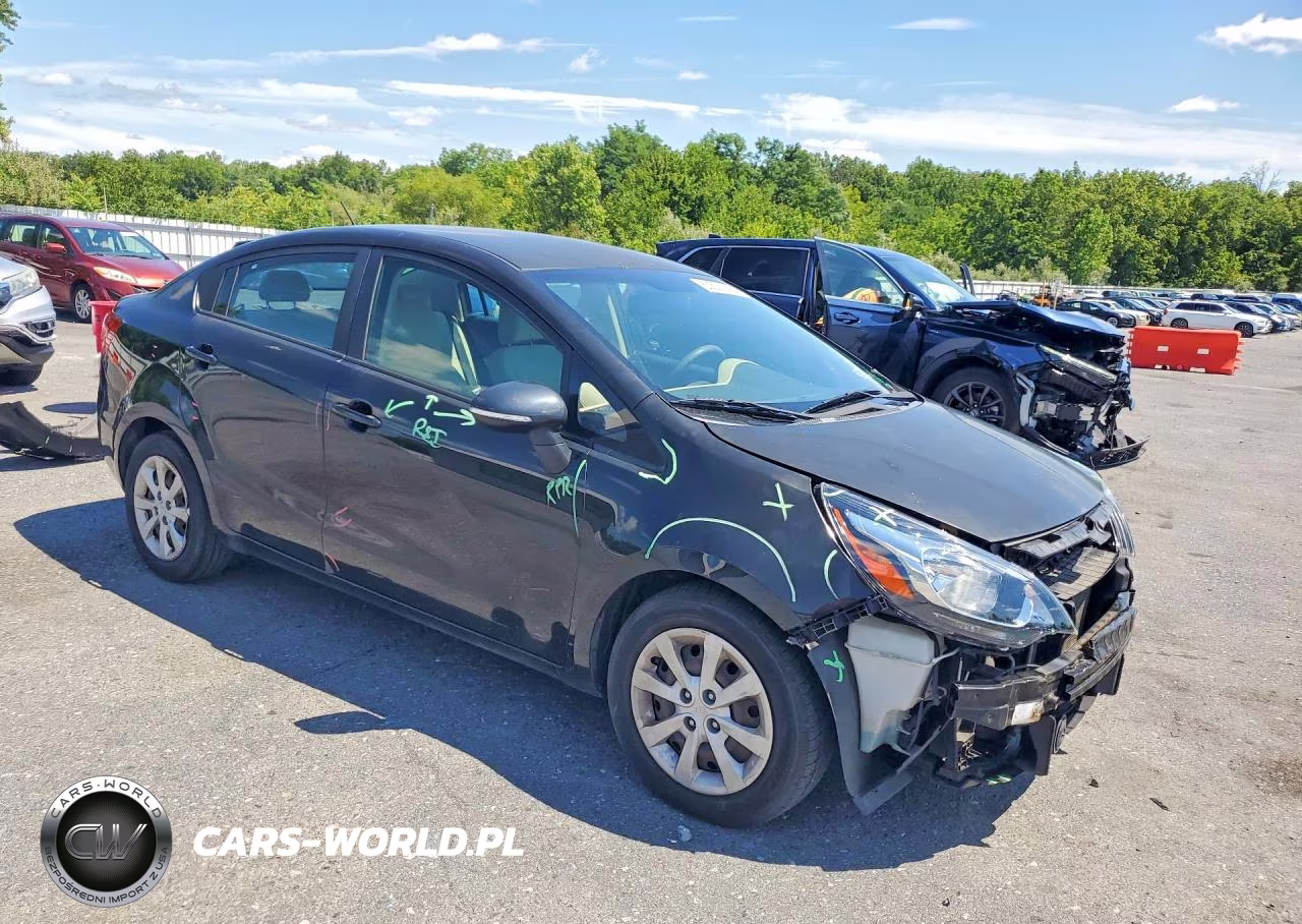 2013 Kia Rio Lx VIN:KNADM4A30D6294649 - 4