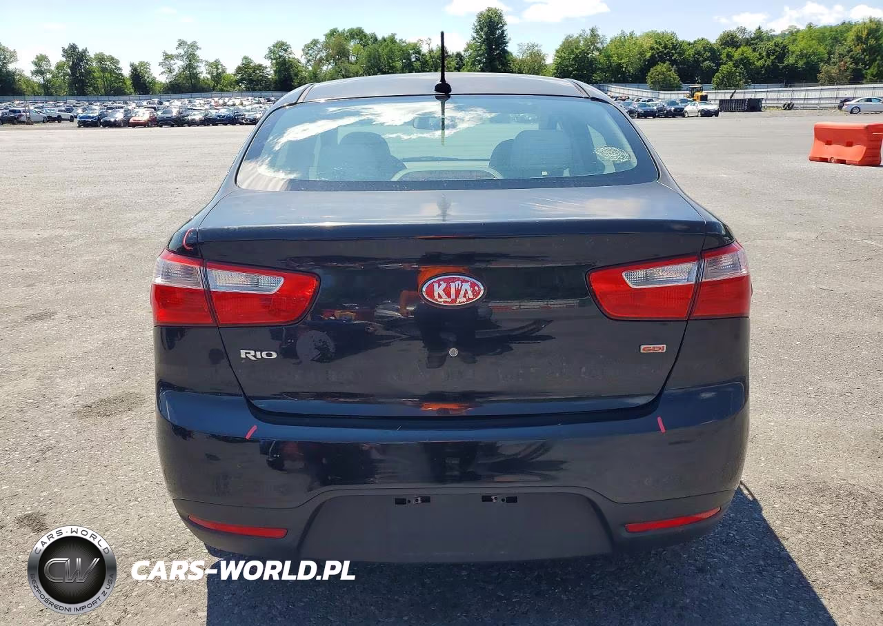 2013 Kia Rio Lx VIN:KNADM4A30D6294649 - 6