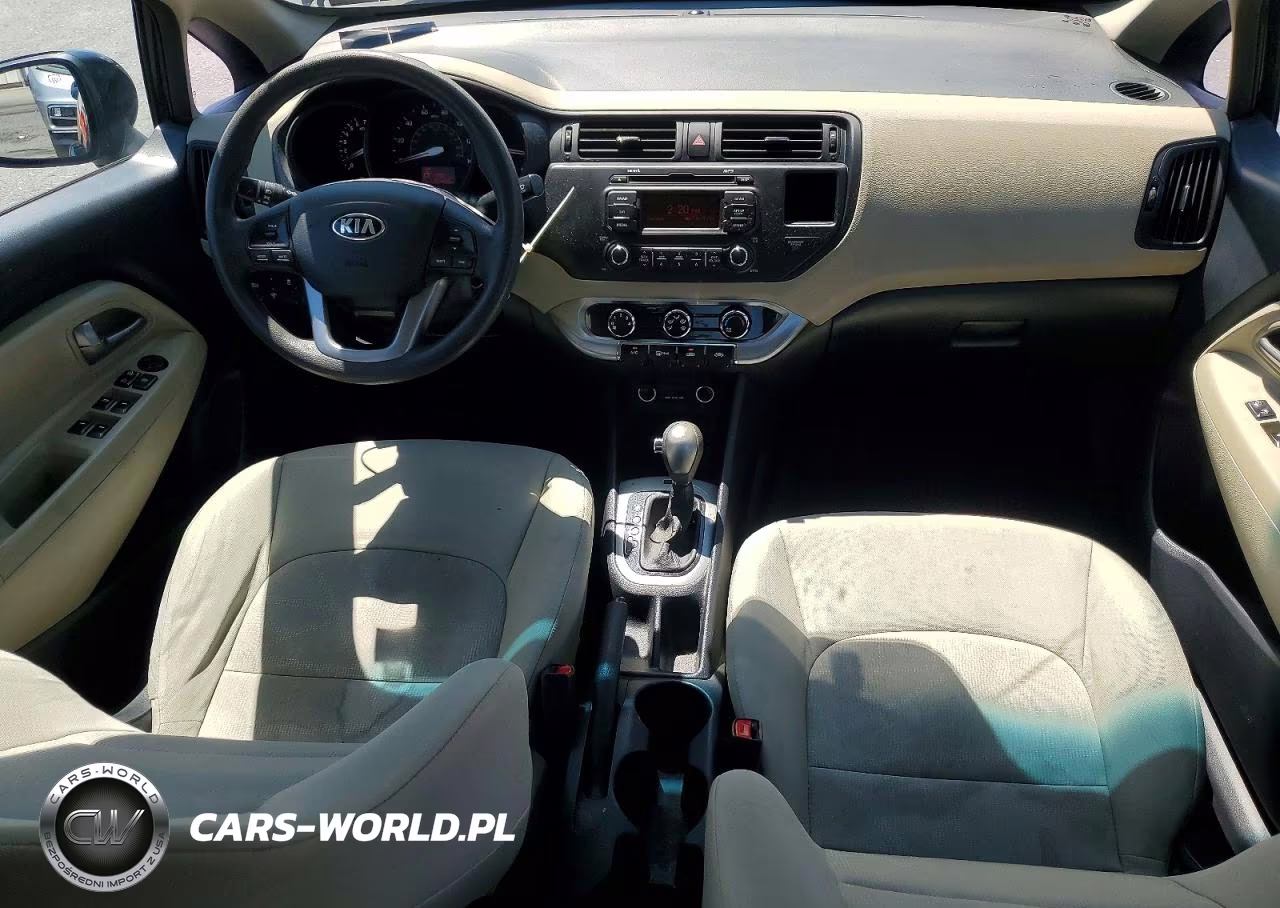 2013 Kia Rio Lx VIN:KNADM4A30D6294649 - 8