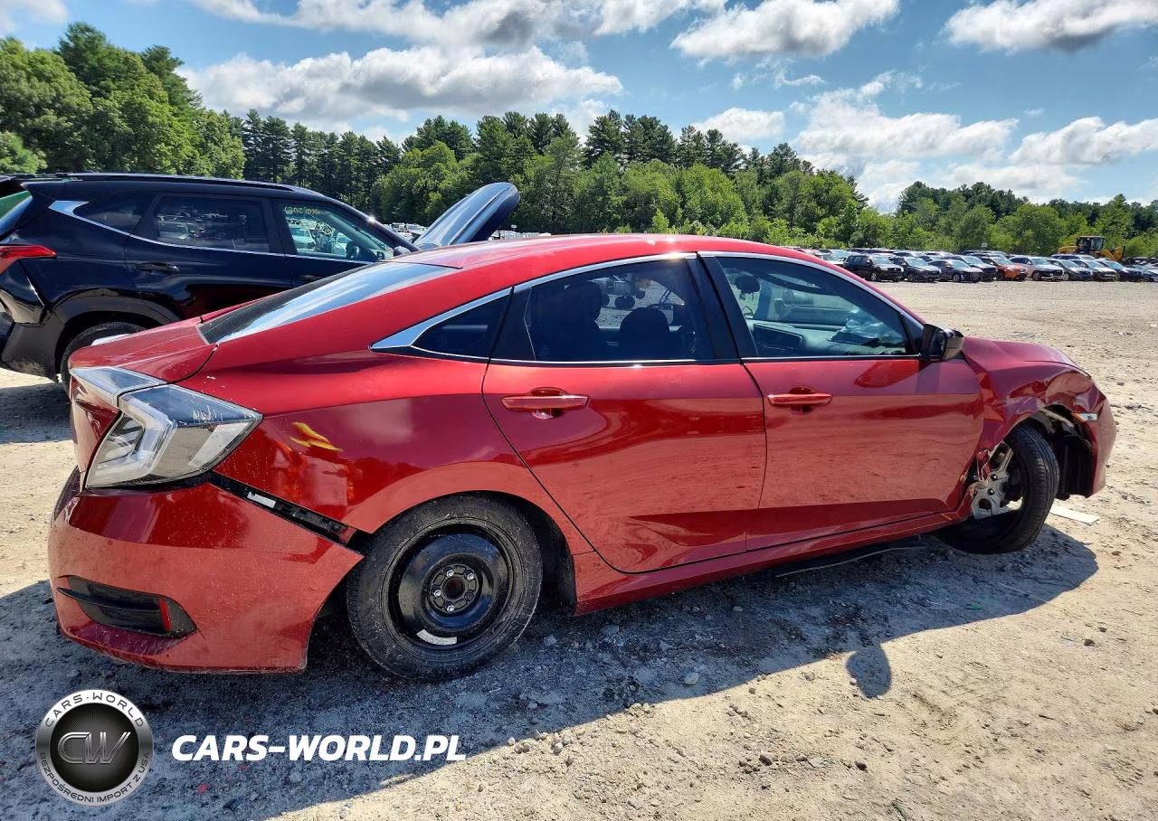 2020 Honda Civic Lx VIN:19XFC2F6XLE200081 - 3