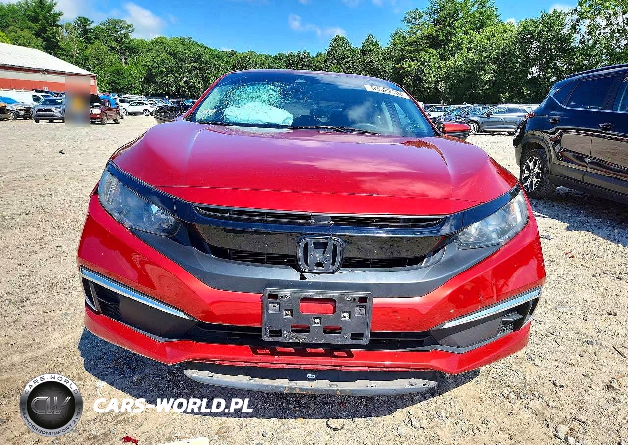2020 Honda Civic Lx VIN:19XFC2F6XLE200081 - 5