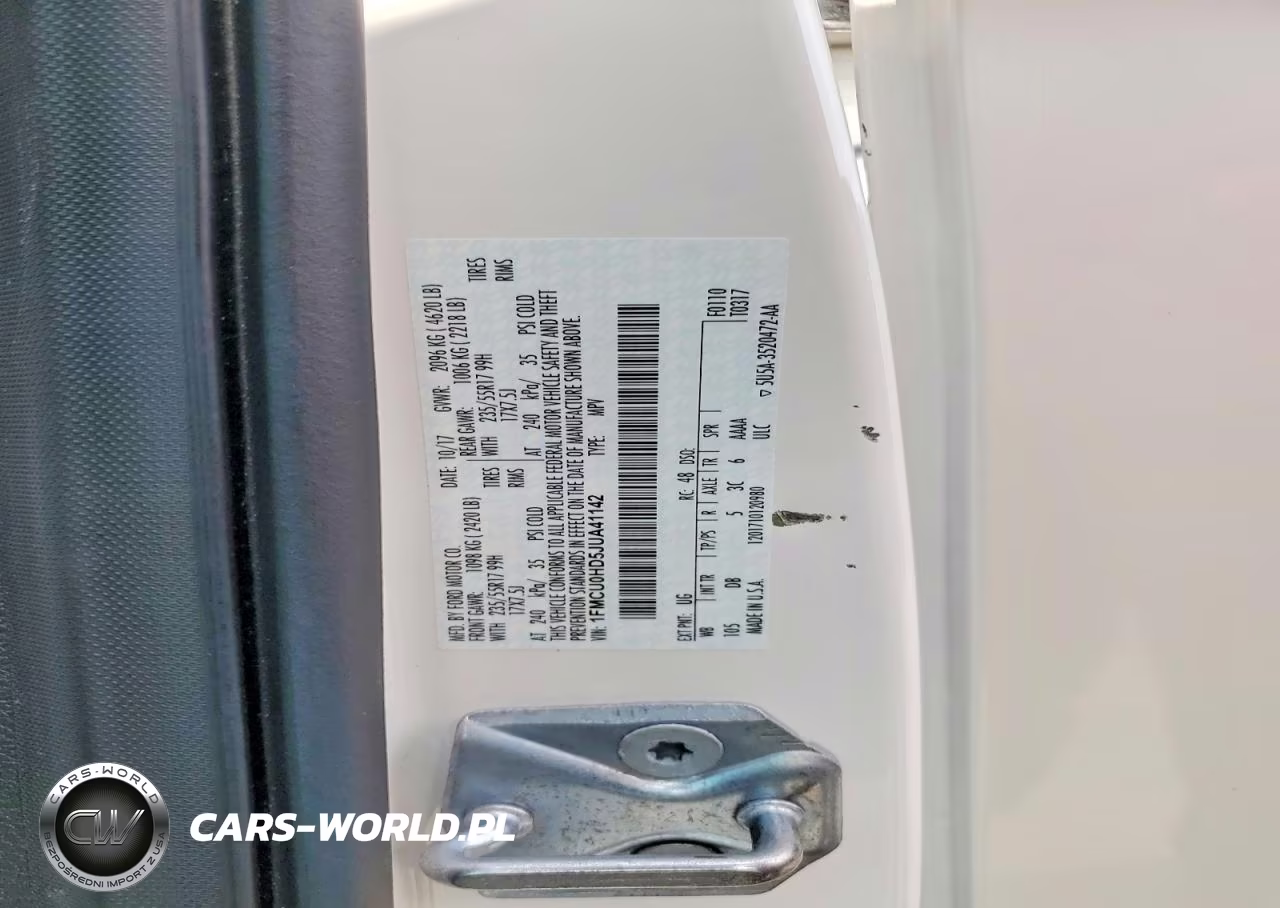 2018 Ford Escape Sel VIN:1FMCU0HD5JUA41142 - 14