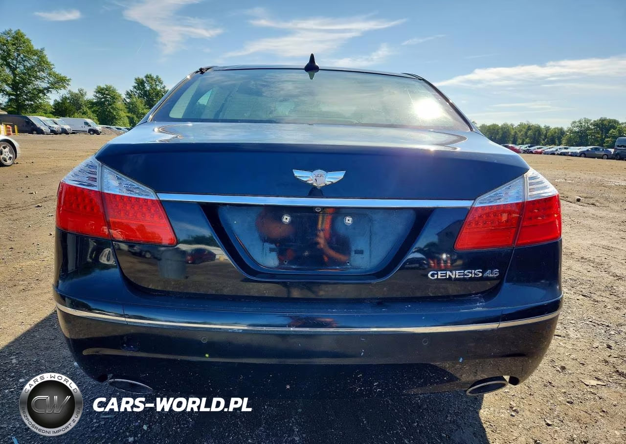 2009 Hyundai Genesis 4.6L VIN:KMHGC46F99U068176 - 6