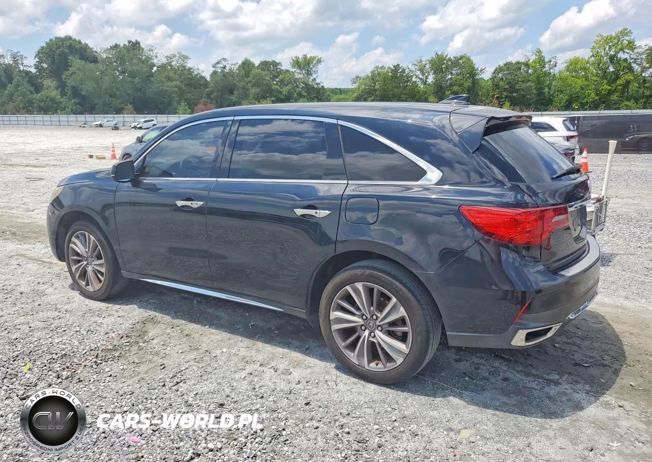 2017 Acura Mdx Technology VIN:5FRYD3H5XHB010166 - 2