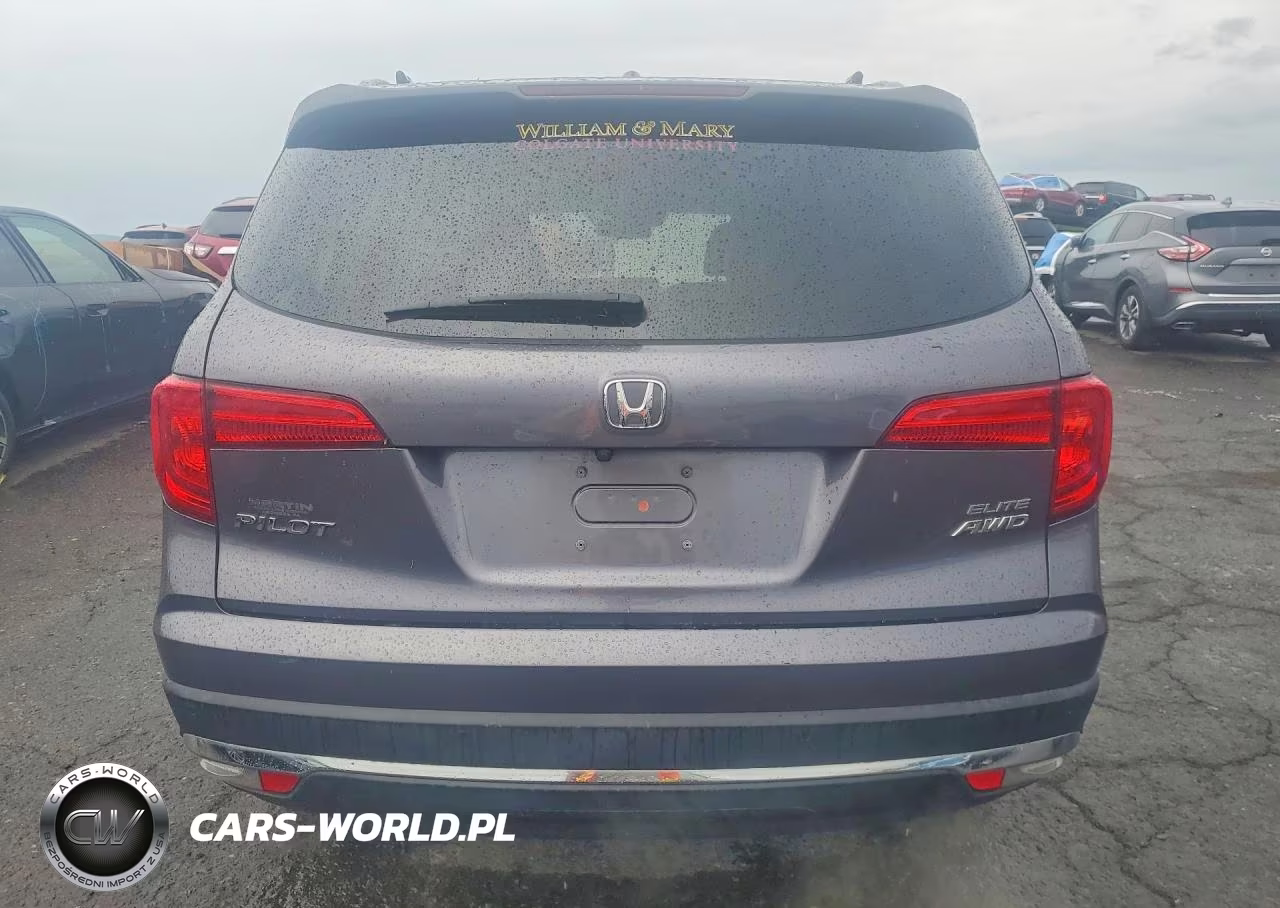 2017 Honda Pilot Elite VIN:5FNYF6H01HB074694 - 6