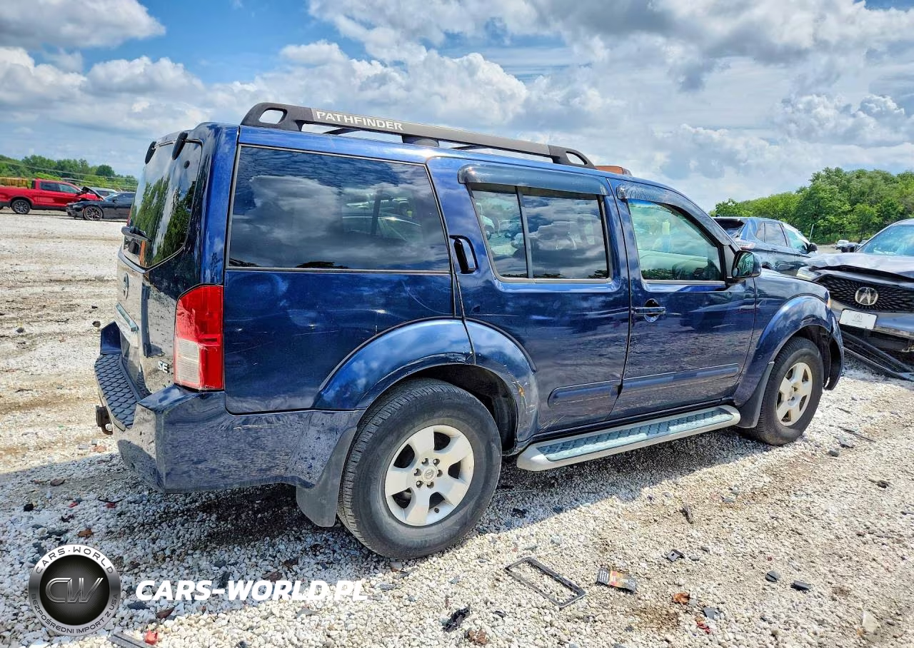 2007 Nissan Pathfinder S VIN:5N1AR18W77C619868 - 3