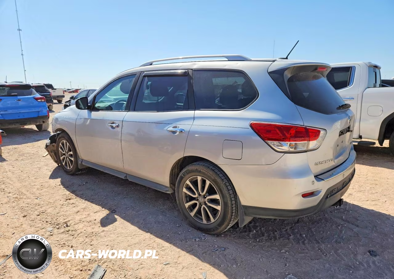 2015 Nissan Pathfinder Sv VIN:5N1AR2MNXFC667477 - 2