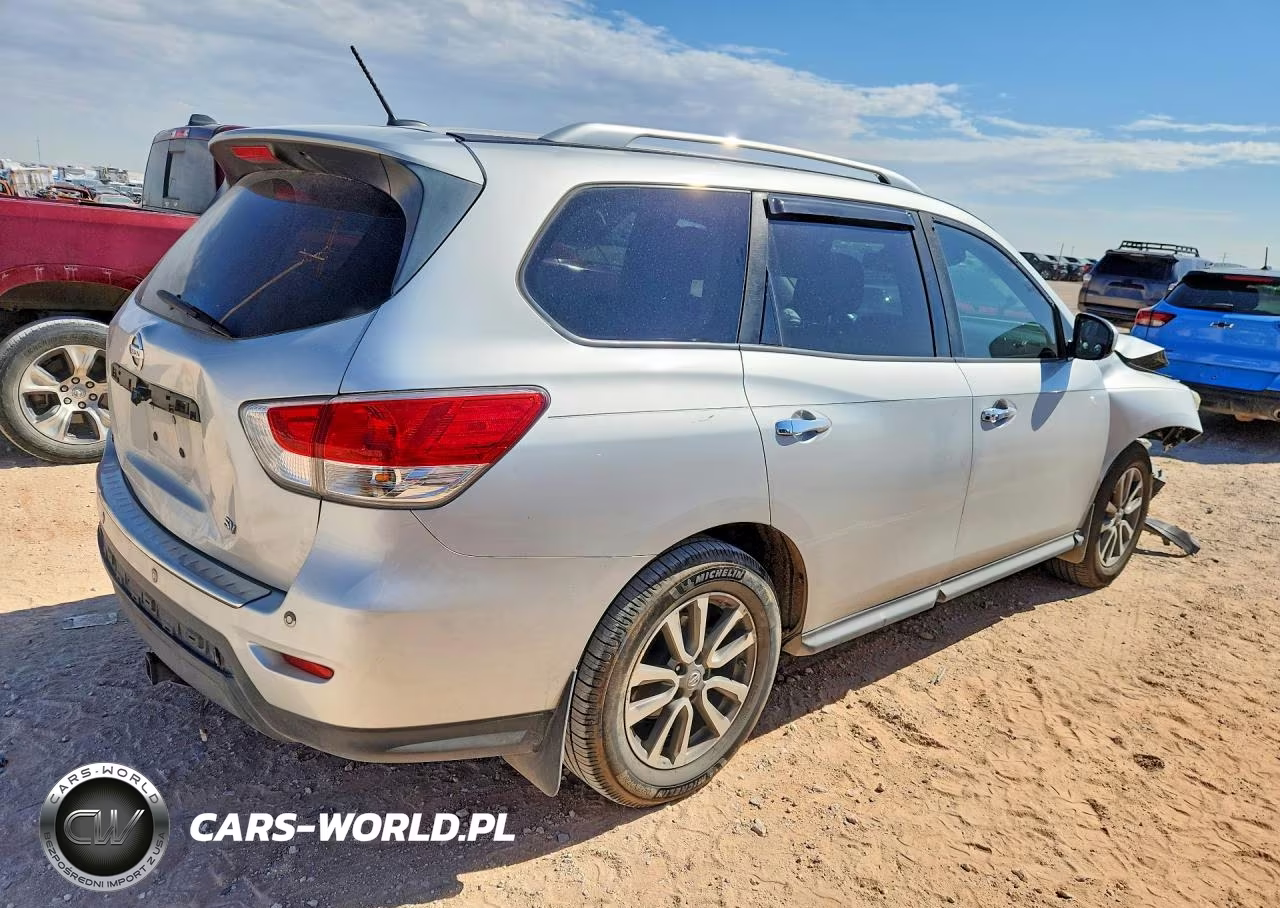 2015 Nissan Pathfinder Sv VIN:5N1AR2MNXFC667477 - 3