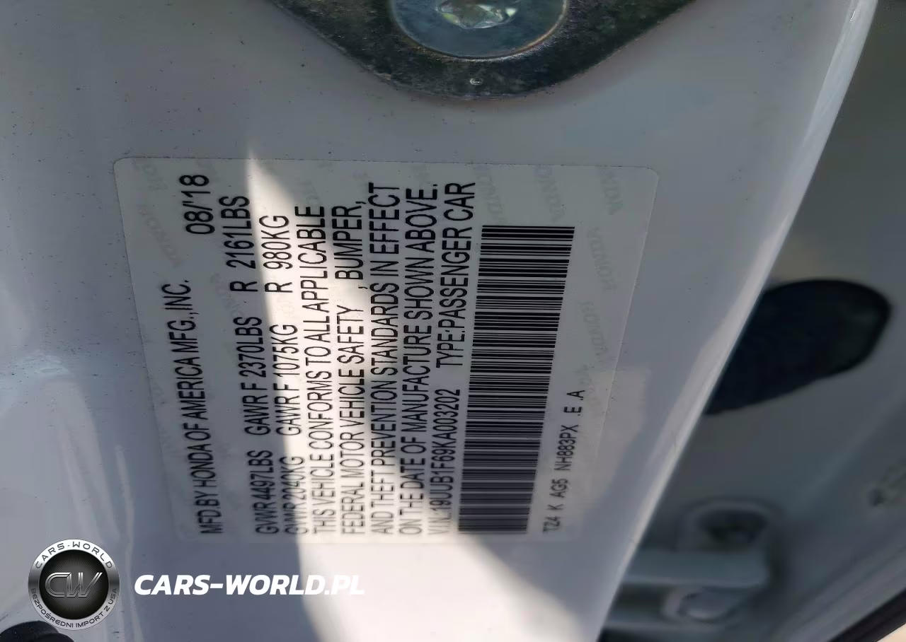 2019 Acura Tlx Technology VIN:19UUB1F69KA003202 - 12