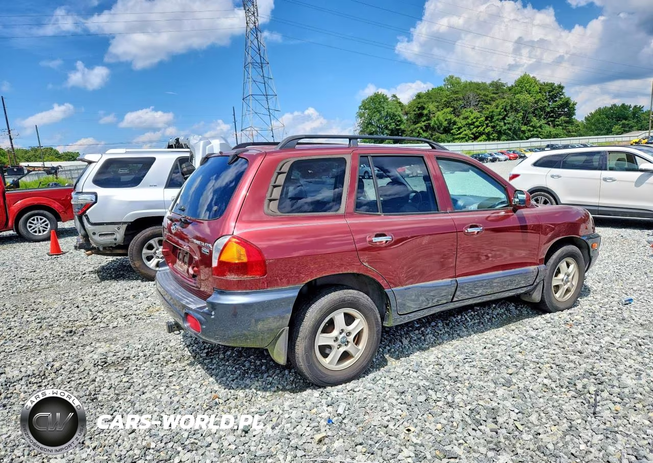 2003 Hyundai Santa Fe Gls VIN:KM8SC13E93U461851 - 3