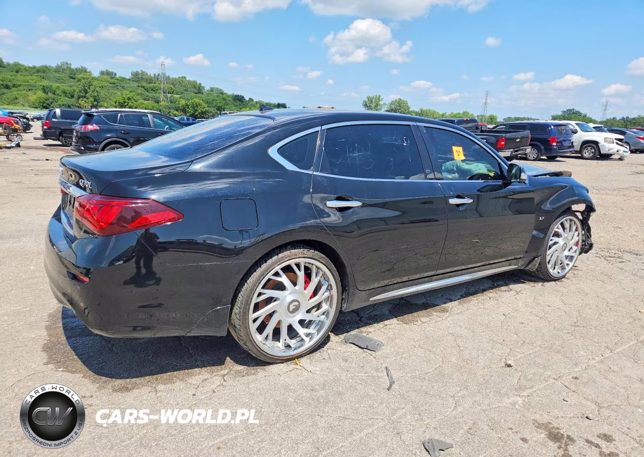2018 Infiniti Q70L 3.7 Luxe VIN:JN1BY1PR9JM370257 - 3