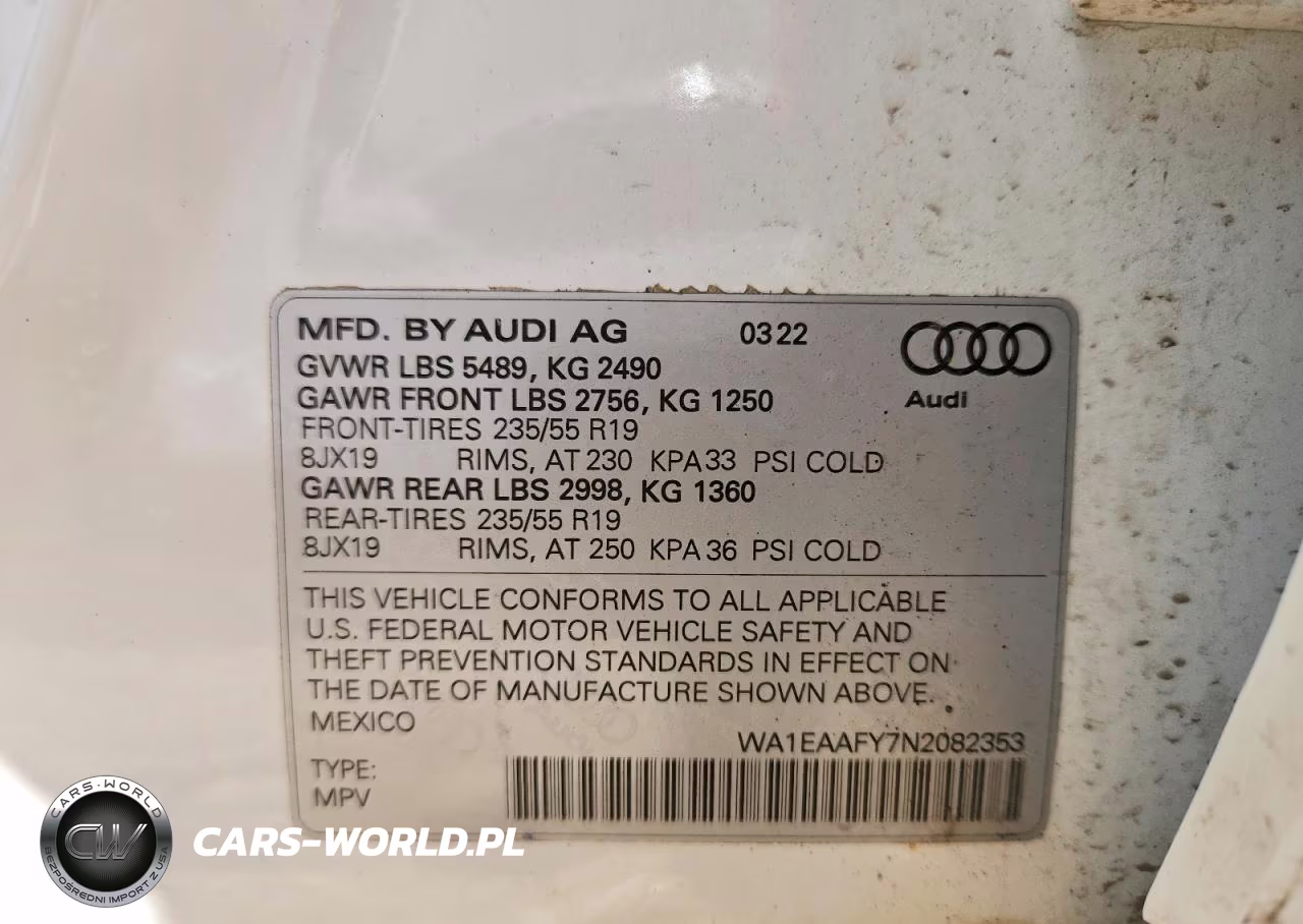 2022 Audi Q5 Premium Plus 45 VIN:WA1EAAFY7N2082353 - 13