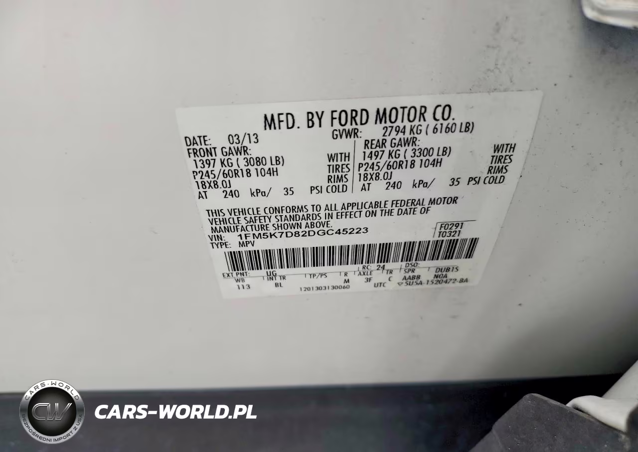 2013 Ford Explorer Xlt VIN:1FM5K7D82DGC45223 - 13