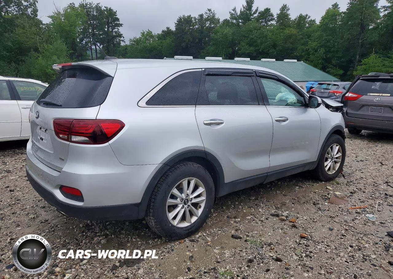 2019 Kia Sorento Lx VIN:5XYPG4A31KG503611 - 3