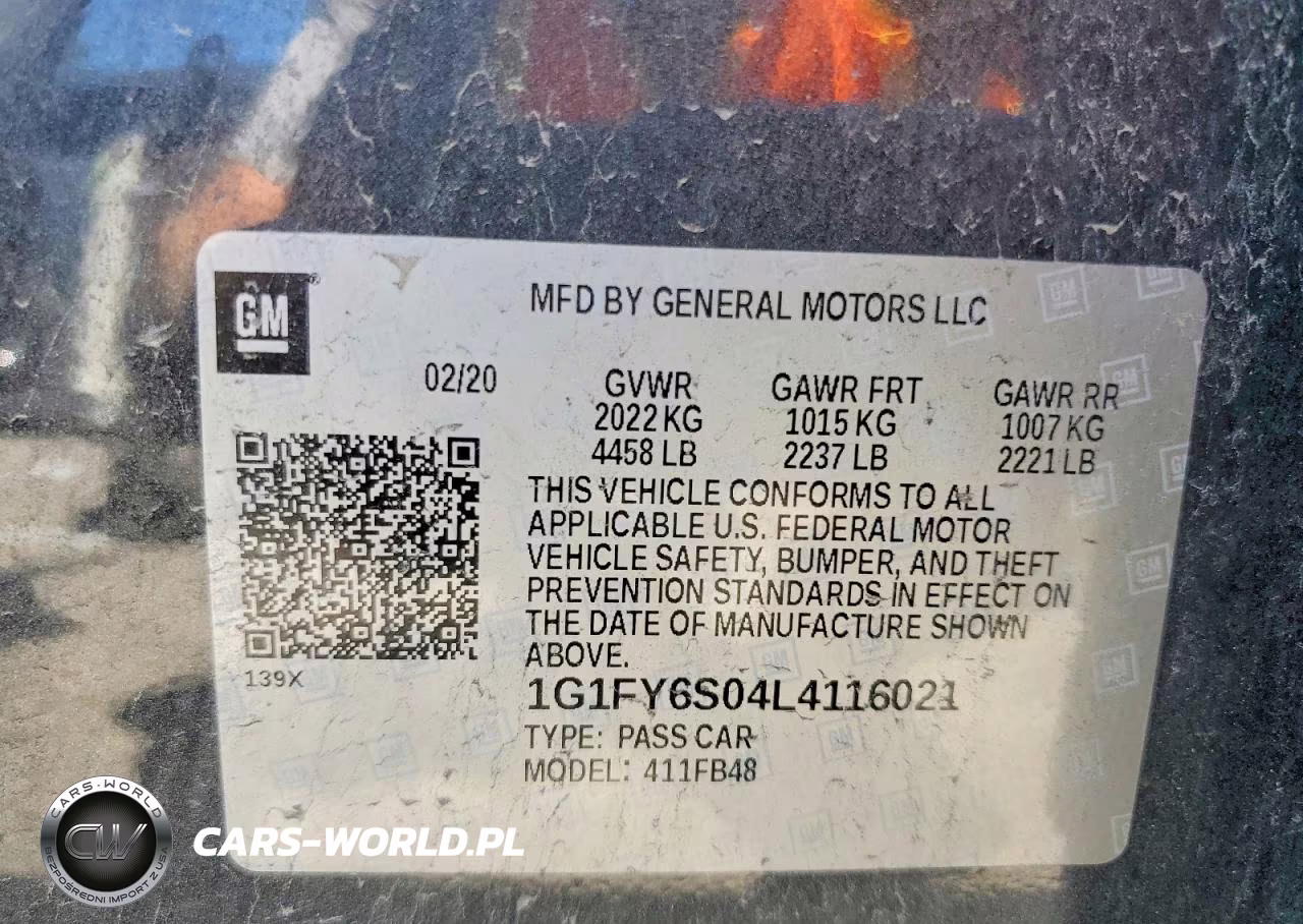 2020 Chevrolet Bolt Ev Lt VIN:1G1FY6S04L4116021 - 12