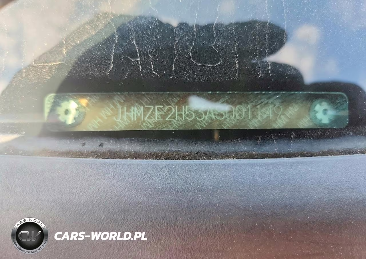 2010 Honda Insight Lx VIN:JHMZE2H53AS001149 - 12