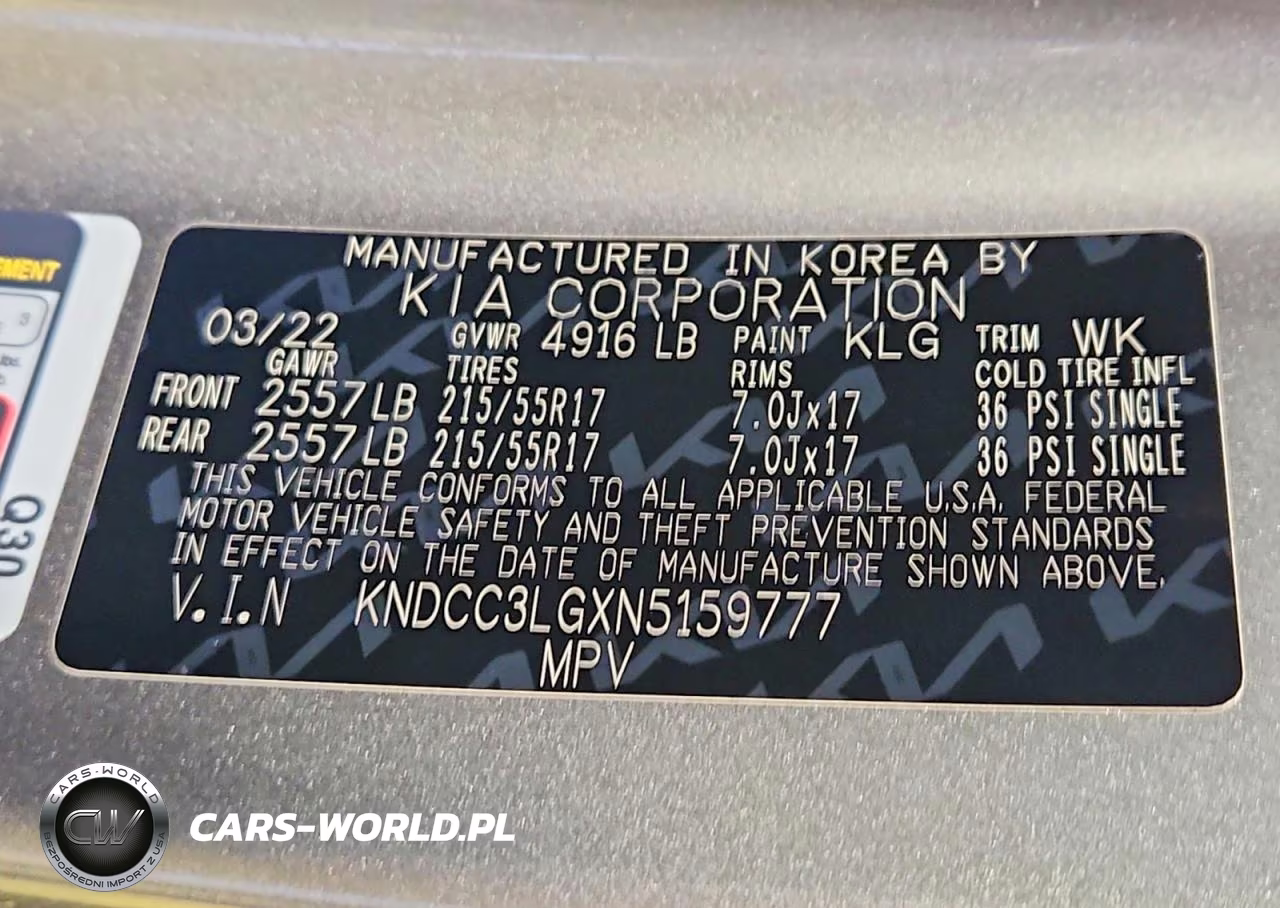 2022 Kia Niro Ev S VIN:KNDCC3LGXN5159777 - 13