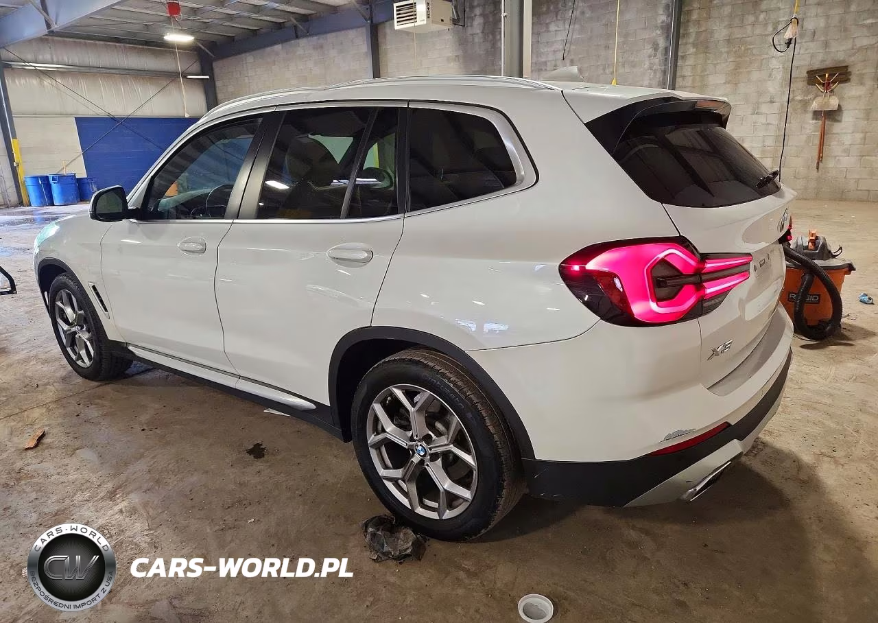 2022 BMW X3 Sdrive30I VIN:5UX43DP01N9N17847 - 2