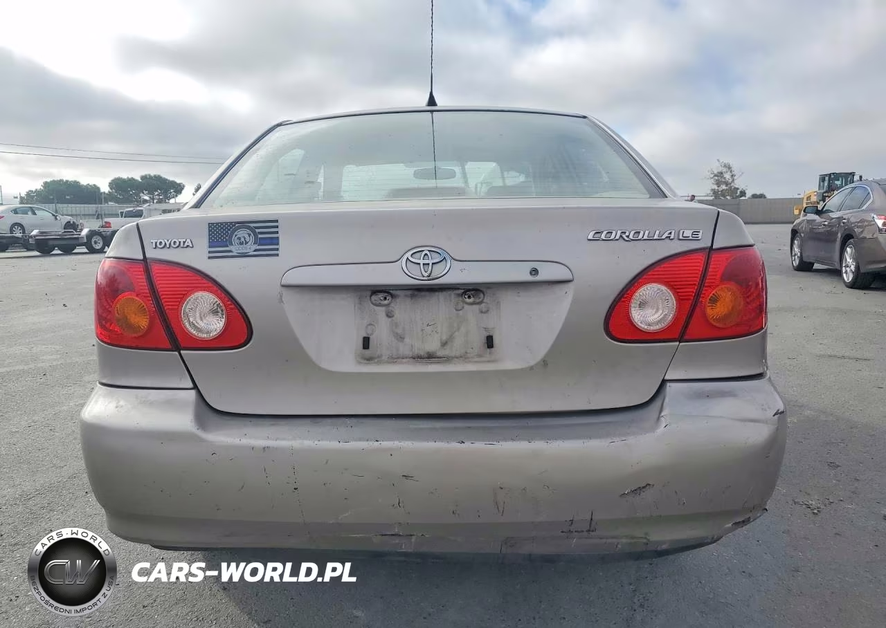 2003 Toyota Corolla Le VIN:1NXBR32E73Z110514 - 6