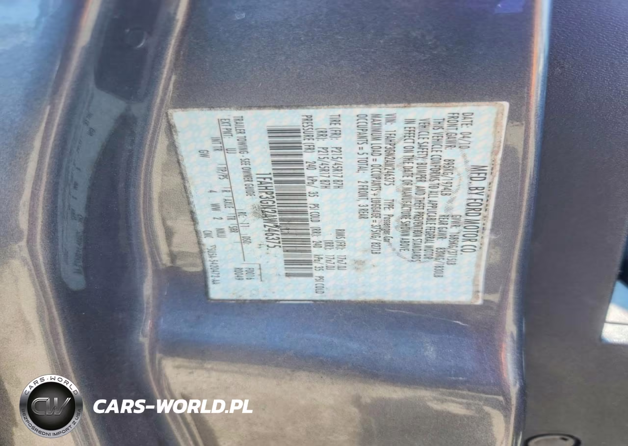 2010 Ford Focus Ses VIN:1FAHP3GN2AW246375 - 12