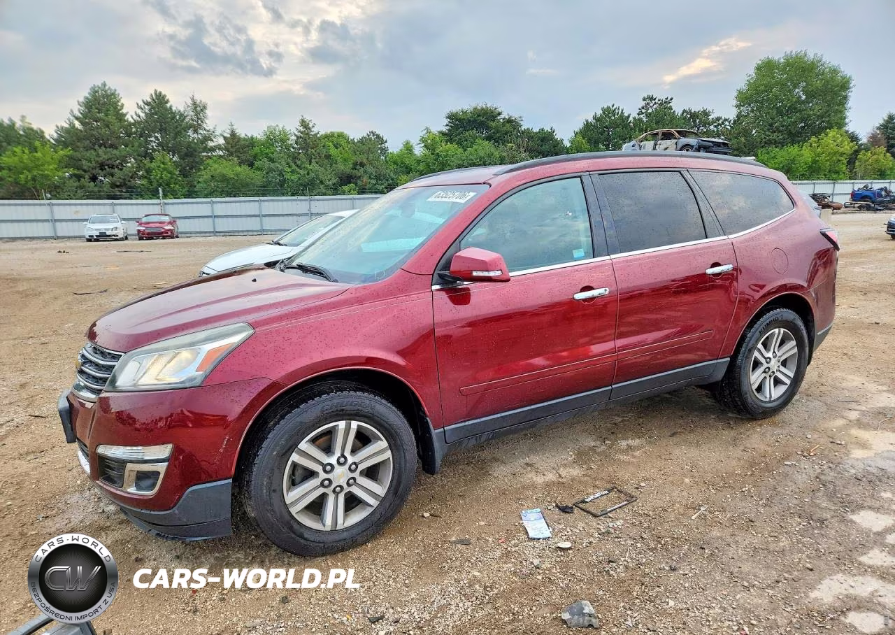 2015 Chevrolet Traverse Lt VIN:1GNKVHKD3FJ174695 - 1