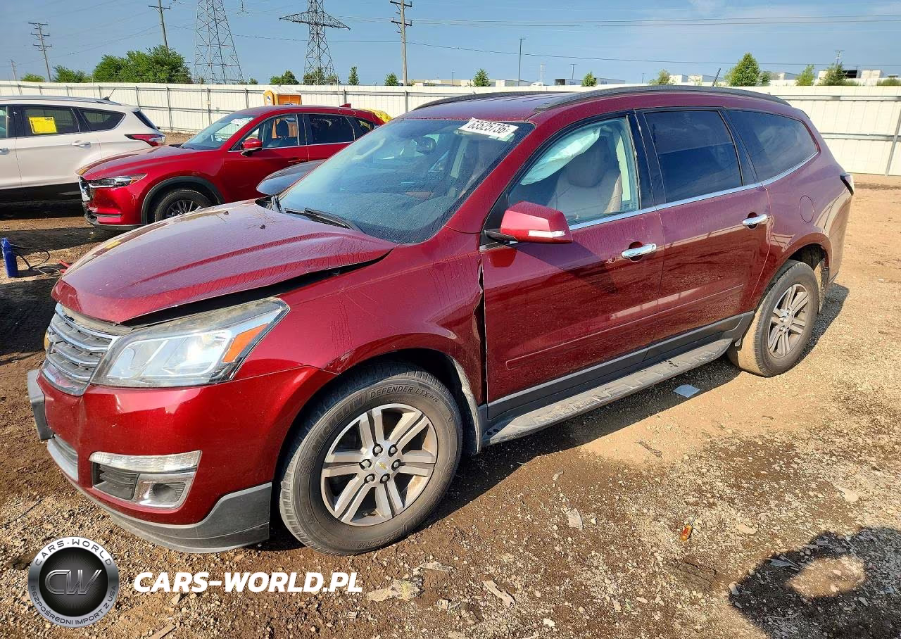 2016 Chevrolet Traverse Lt VIN:1GNKRHKD6GJ115758 - 1
