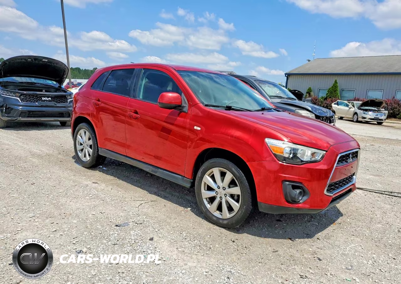 2014 Mitsubishi Outlander Sport Es VIN:4A4AP3AU2EE004136 - 4