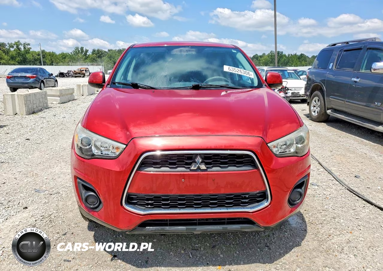 2014 Mitsubishi Outlander Sport Es VIN:4A4AP3AU2EE004136 - 5