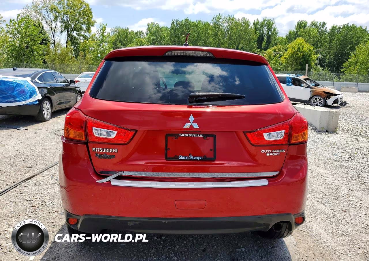 2014 Mitsubishi Outlander Sport Es VIN:4A4AP3AU2EE004136 - 6