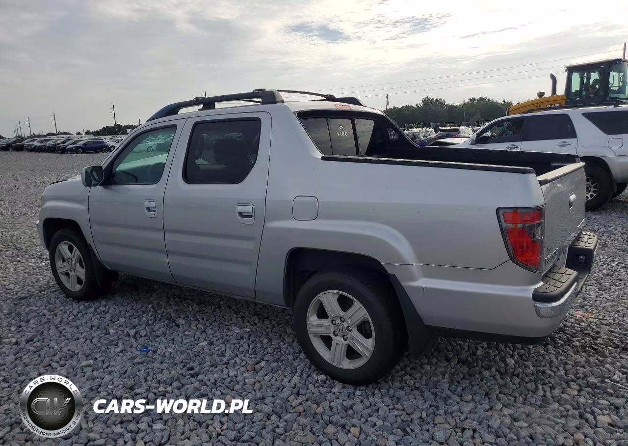 2014 Honda Ridgeline Rtl VIN:5FPYK1F55EB006771 - 2
