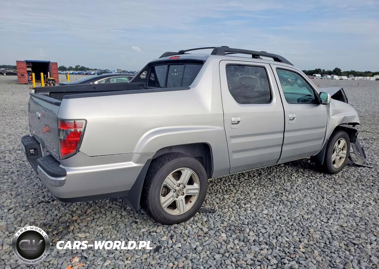 2014 Honda Ridgeline Rtl VIN:5FPYK1F55EB006771 - 3