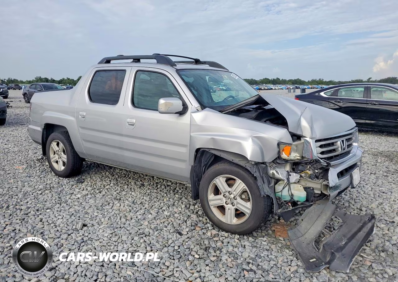2014 Honda Ridgeline Rtl VIN:5FPYK1F55EB006771 - 4