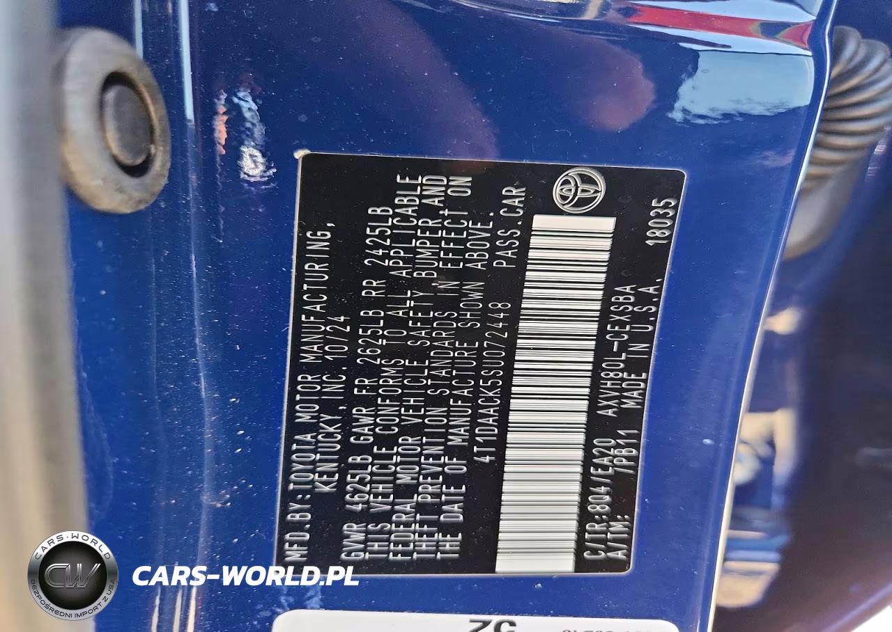 2025 Toyota Camry Se VIN:4T1DAACK5SU072448 - 12