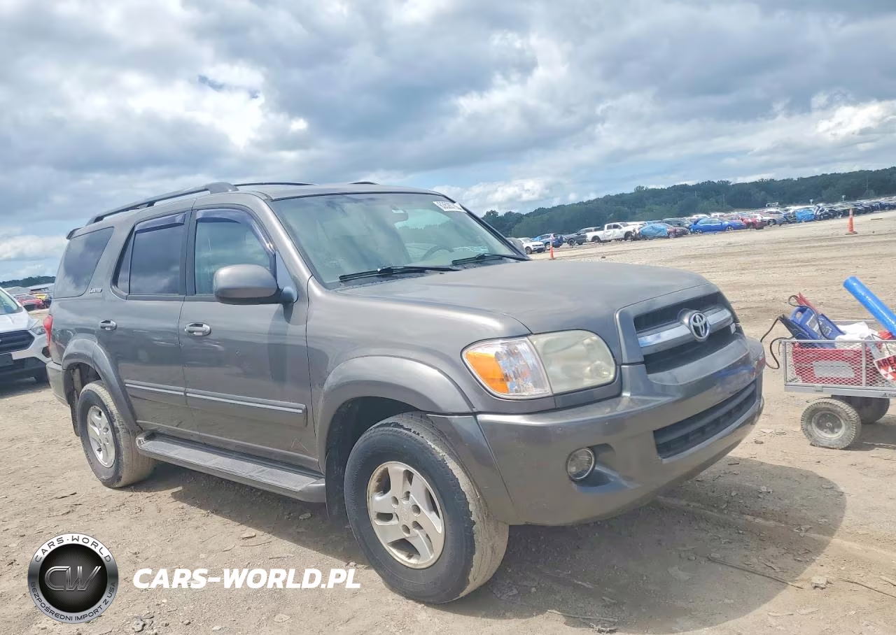 2005 Toyota Sequoia Limited VIN:5TDBT48A25S240384 - 4