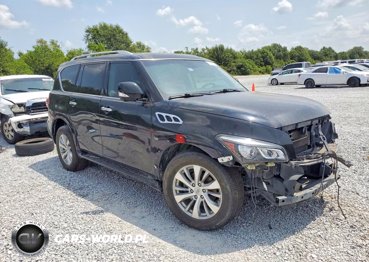 2016 Infiniti Qx80 Base VIN:JN8AZ2NF5G9610442 - 4