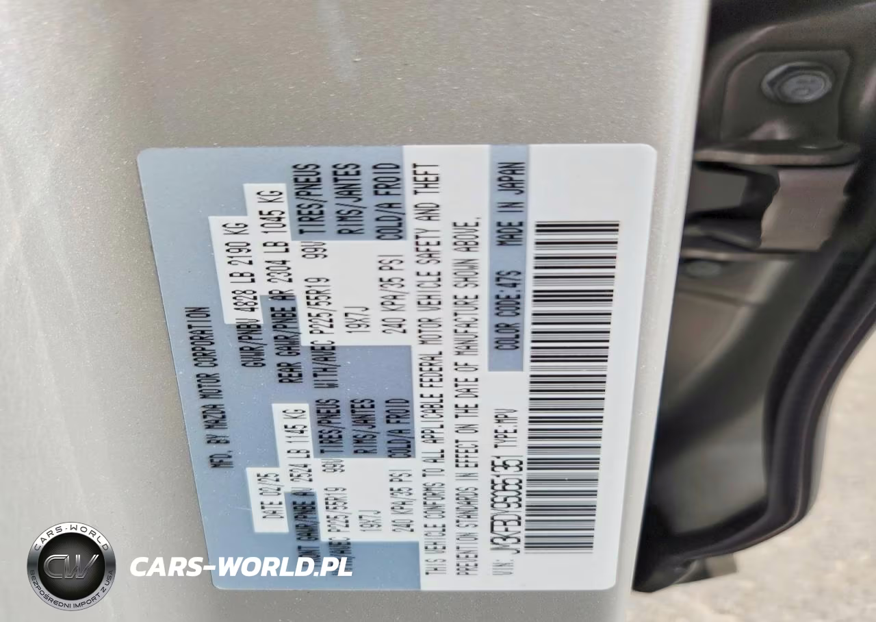 2025 Mazda Cx-5 Premium VIN:JM3KFBDY9S0651351 - 12