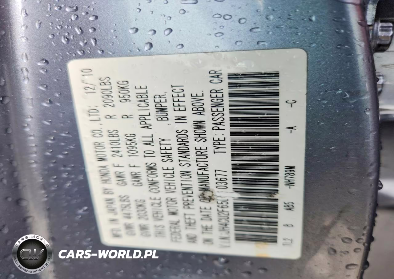 2011 Acura Tsx VIN:JH4CU2F65BC003677 - 12