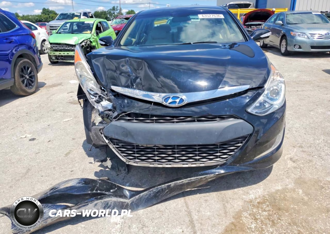 2011 Hyundai Sonata Hybrid VIN:KMHEC4A46BA003015 - 5