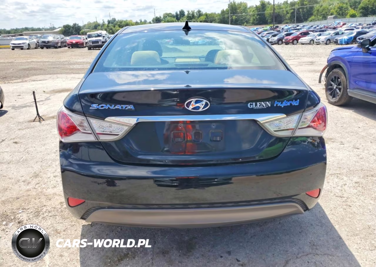 2011 Hyundai Sonata Hybrid VIN:KMHEC4A46BA003015 - 6
