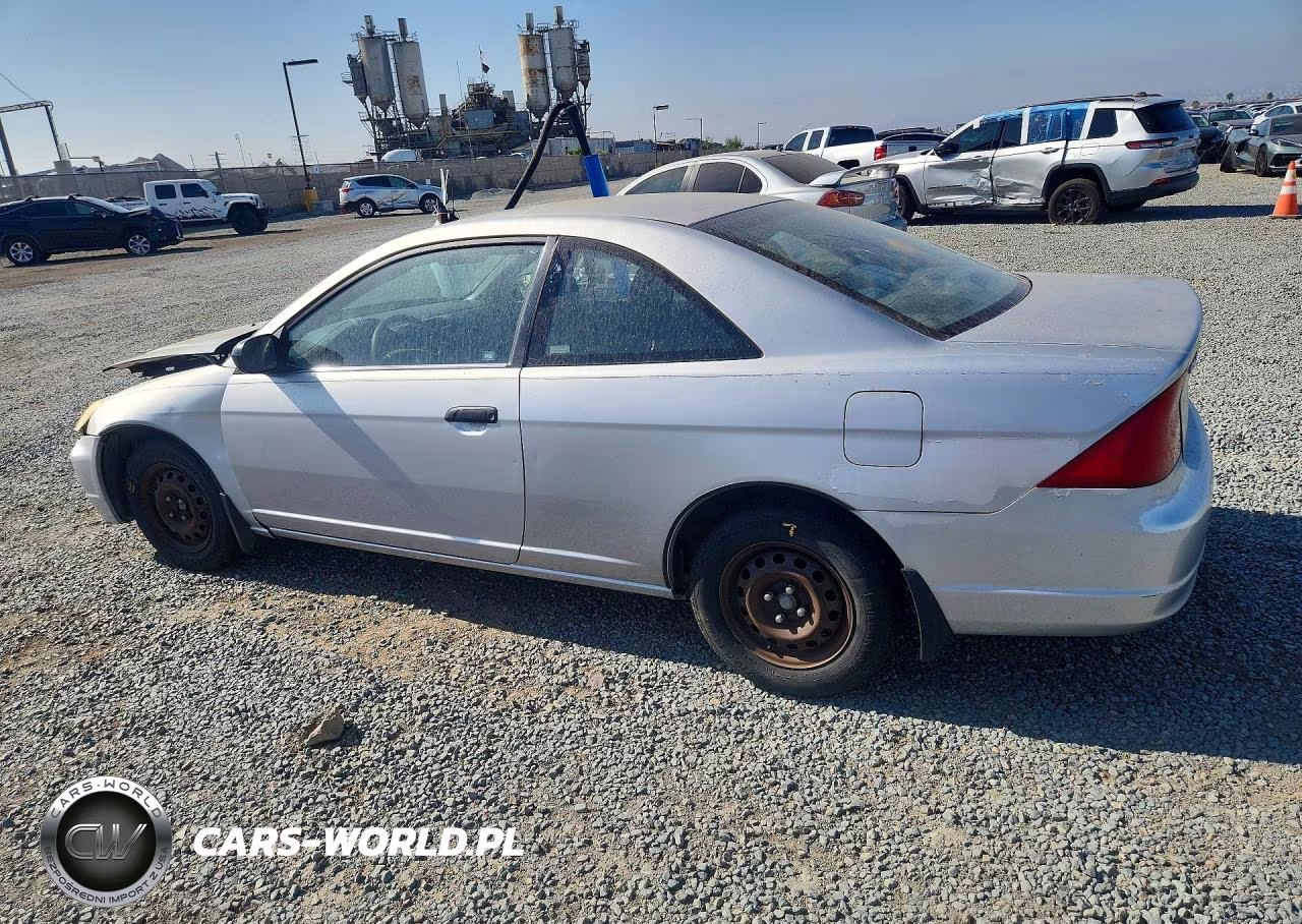 2001 Honda Civic Lx VIN:1HGEM21501L116610 - 2