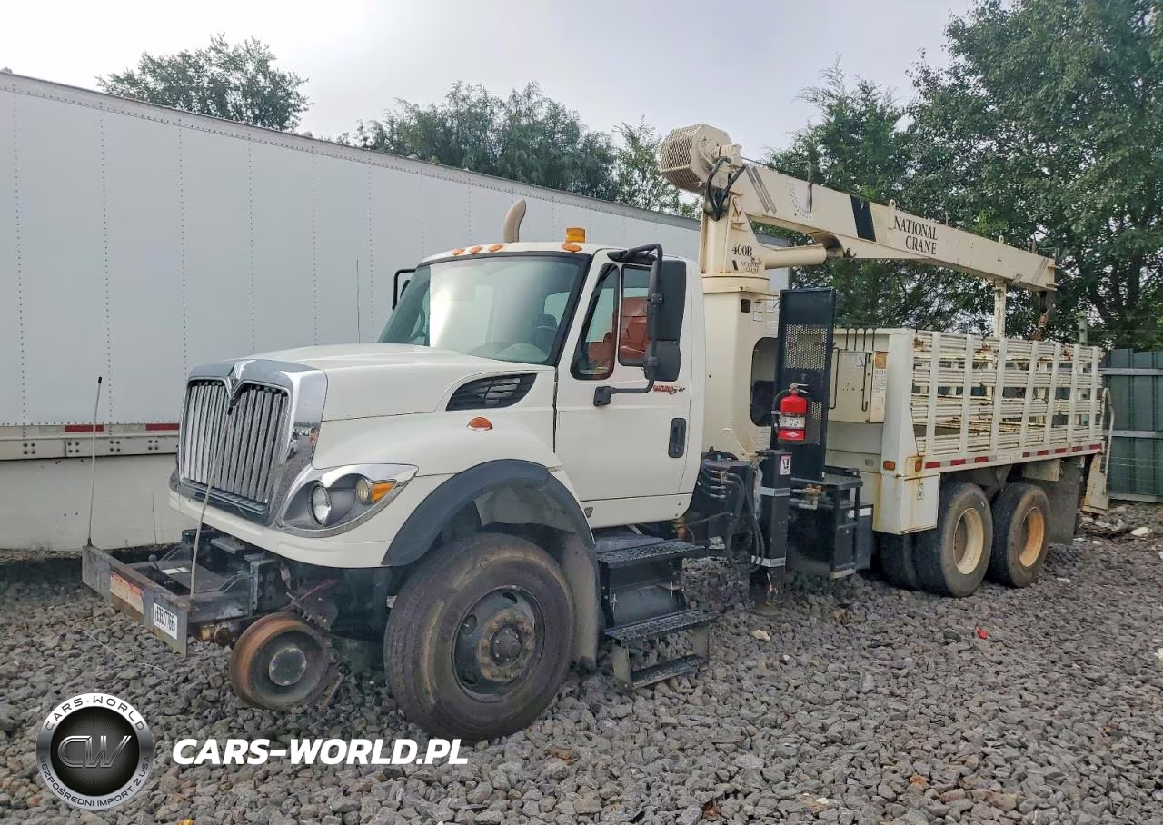 2008 International 7600 Truck Mounted Crane VIN:1HTWYAHR38J690945 - 2