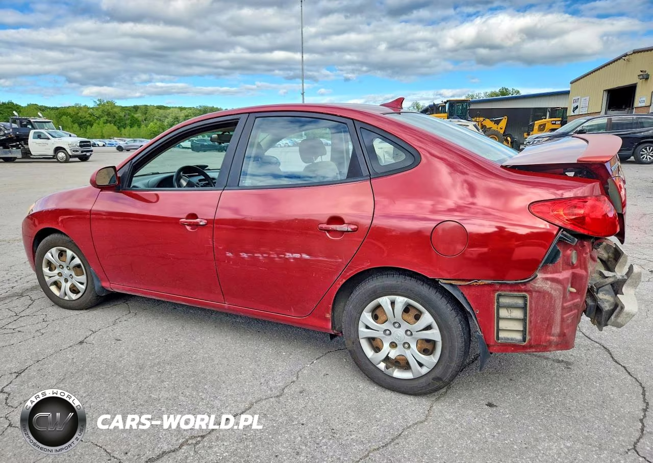 2009 Hyundai Elantra Gls VIN:KMHDU46D99U760677 - 2