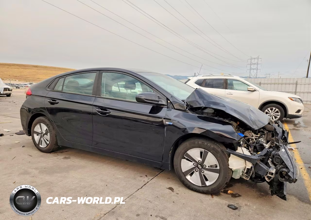2017 Hyundai Ioniq Blue VIN:KMHC65LC2HU030745 - 4